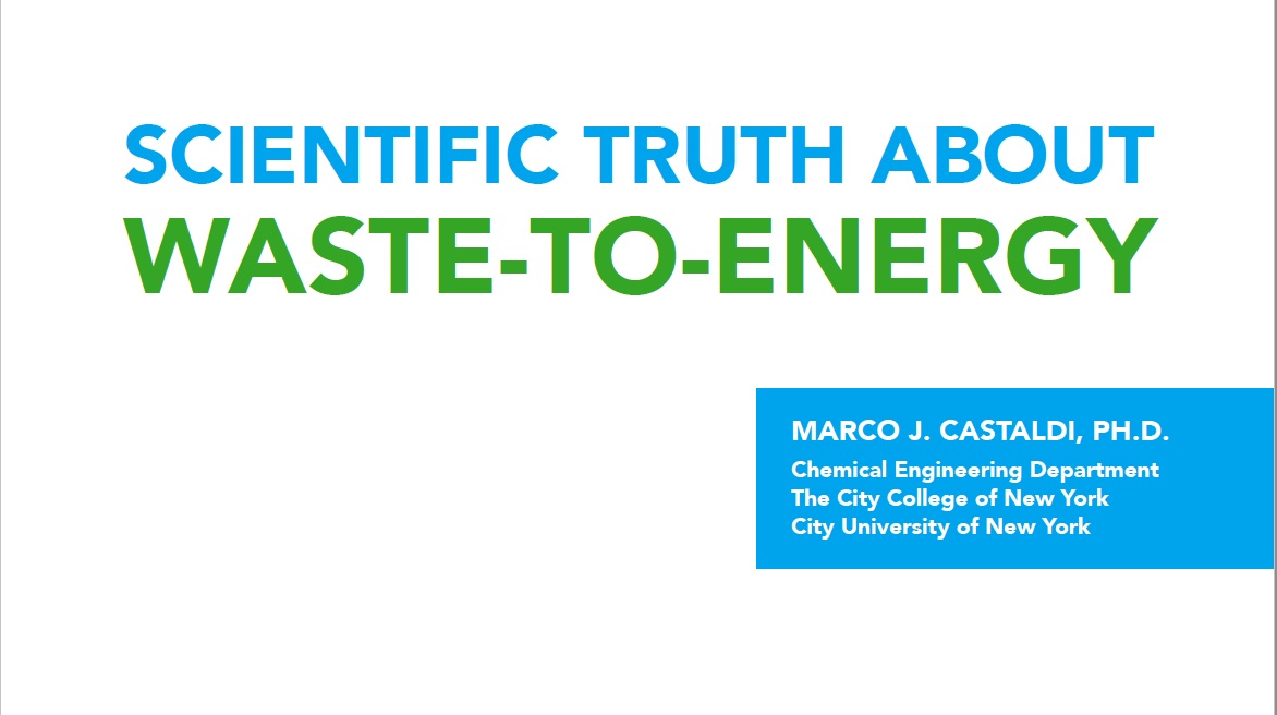 >>Scientific Truth About Waste-To-Energy<<